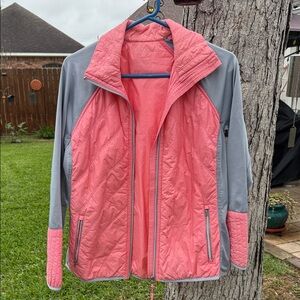 Calvin Klein Pink and Gray Jacket
